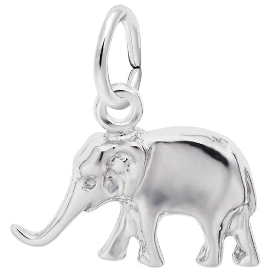 Delicate Small Elephant Charm for Animal Lovers - Rembrandt Charms 0574