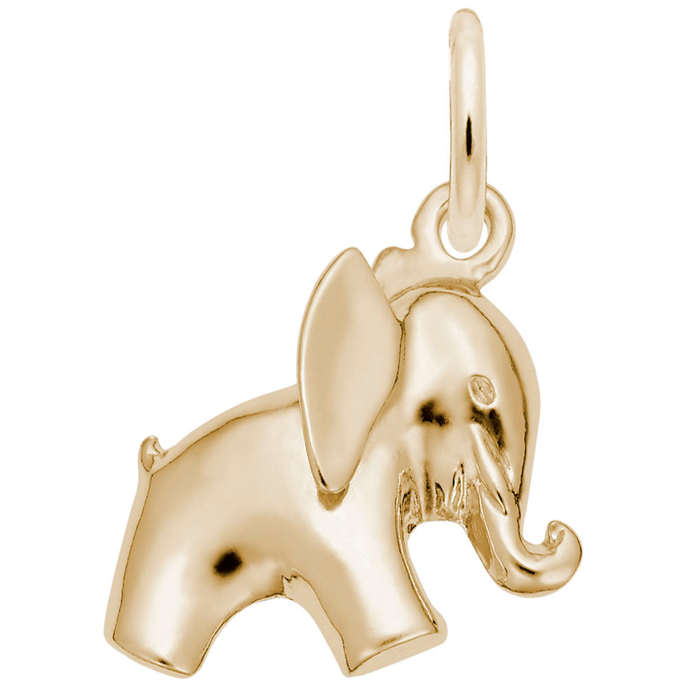 Adorable Baby Elephant Charm for Animal Lovers - Rembrandt Charms 0575