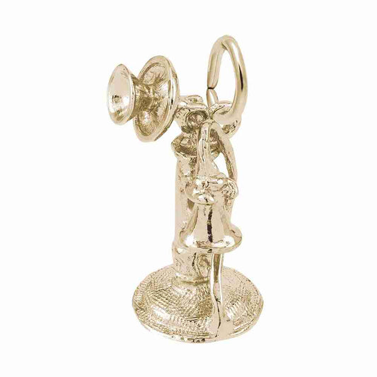 Vintage Phone Charm for Home & Garden Decor - Rembrandt Charms 0623