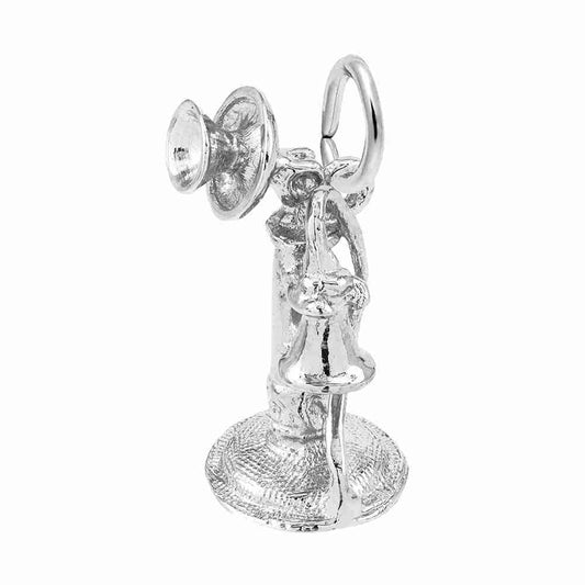 Vintage Phone Charm for Home & Garden Decor - Rembrandt Charms 0623