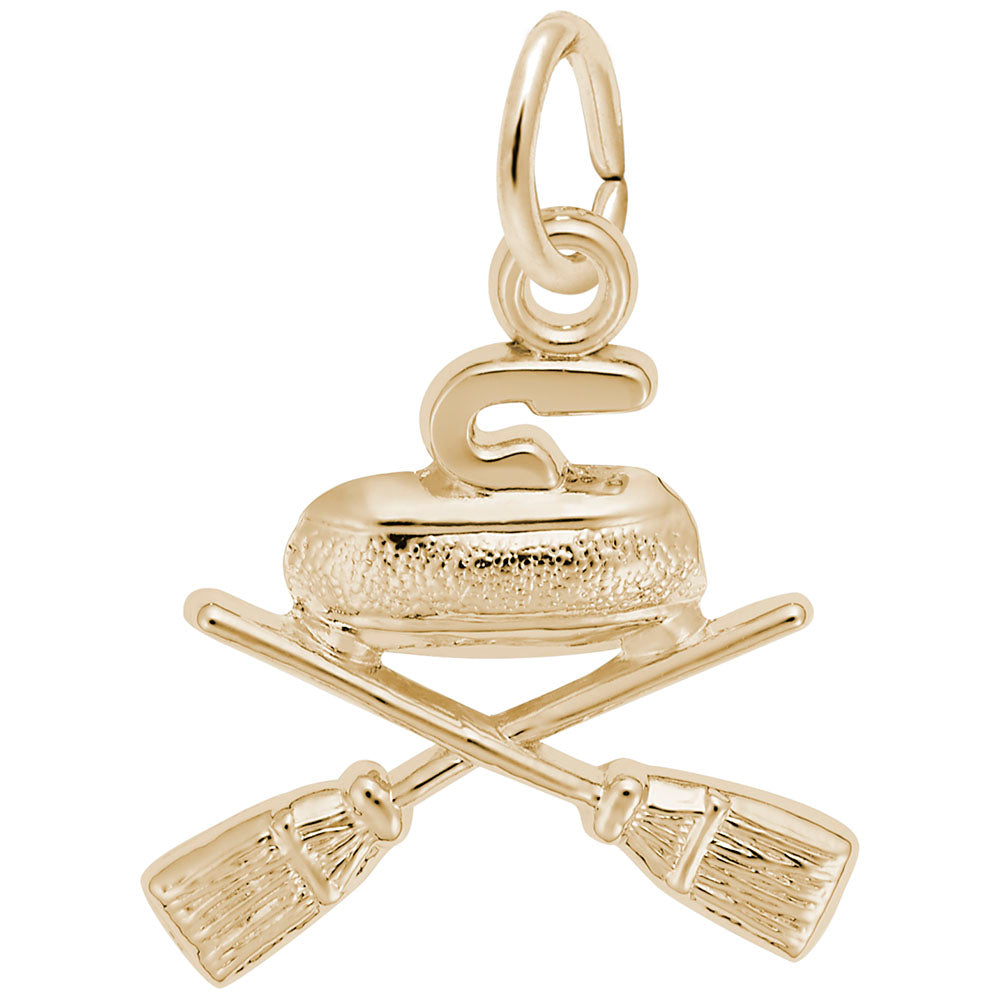 Canada Curling Charm - Celebrate Your Love for Curling Sports 0628