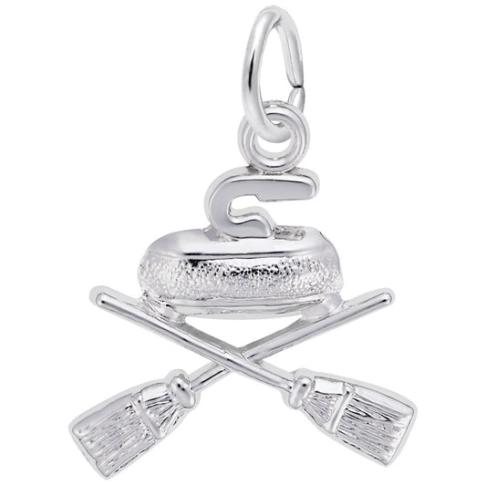 Canada Curling Charm - Celebrate Your Love for Curling Sports 0628
