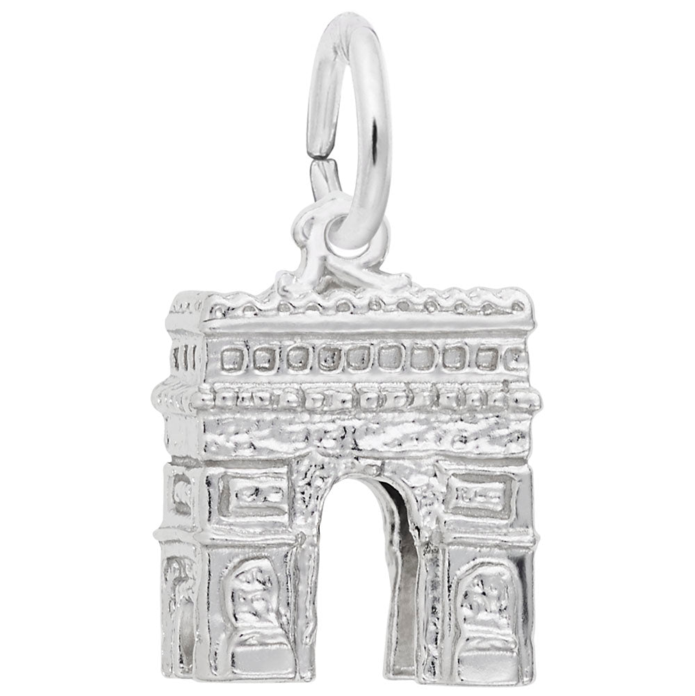 Charming L'Arc de Triomphe Travel Charm for France Lovers 0631