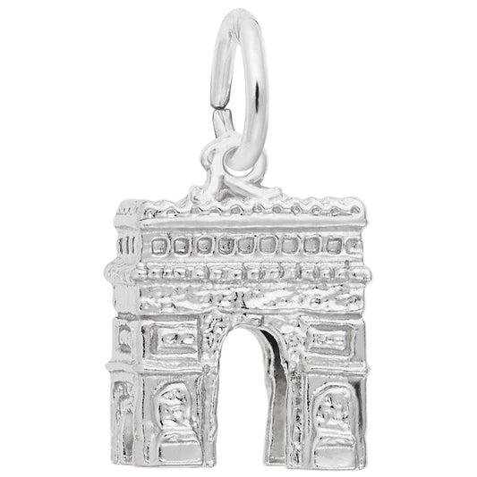 Charming L'Arc de Triomphe Travel Charm for France Lovers 0631