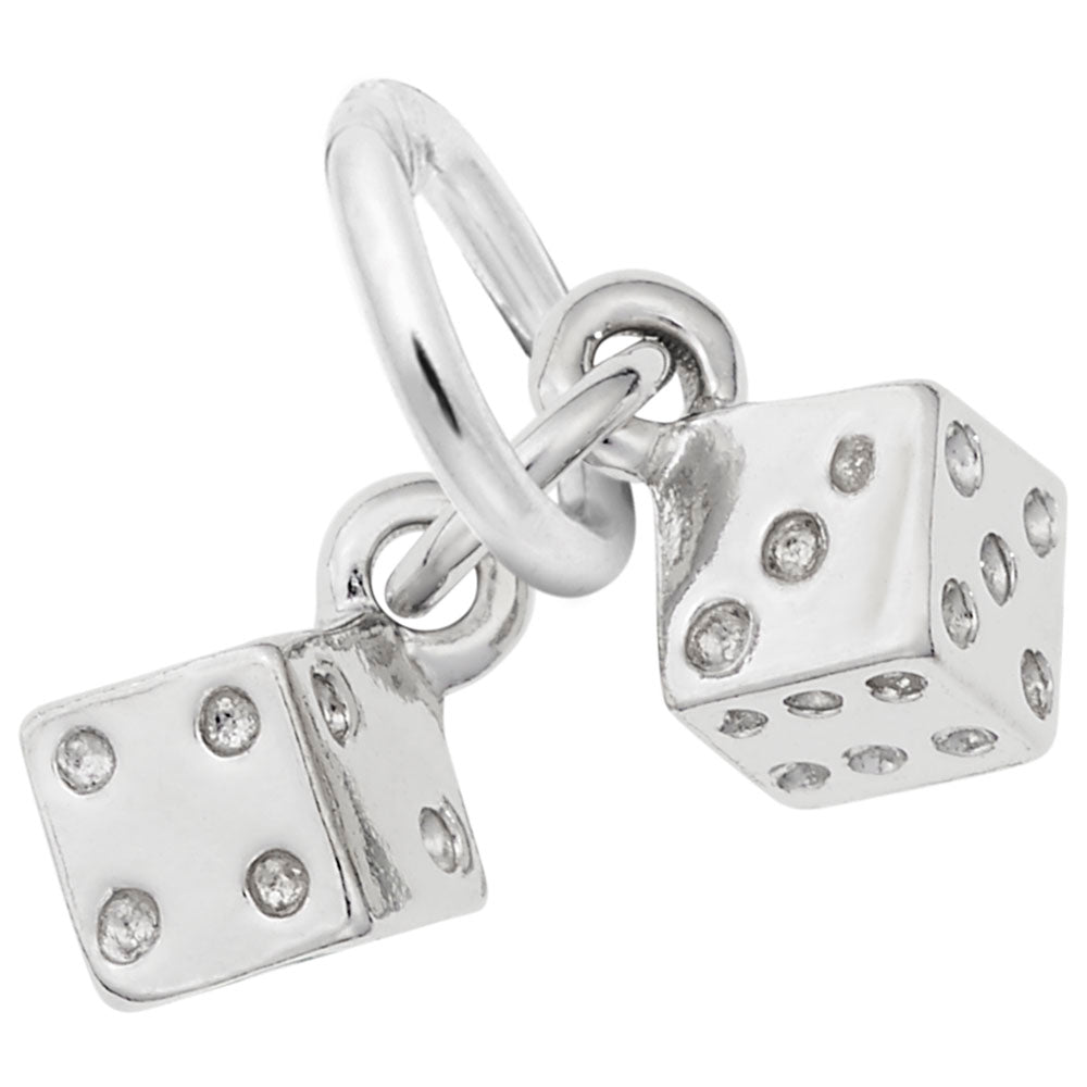 Good Luck Gaming Dice Accent Charm for Gamblers & Collectors 0638