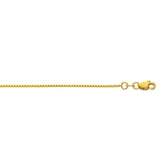 Royal Chain 10K Gold 0.94mm Classic Box Chain 063BOX