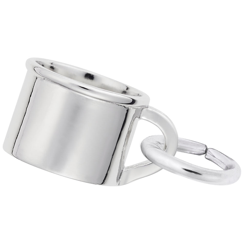 Baby Cup Accent Charm for Family & Friendship Jewelry Gifts 0641