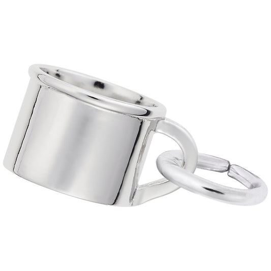 Baby Cup Accent Charm for Family & Friendship Jewelry Gifts 0641