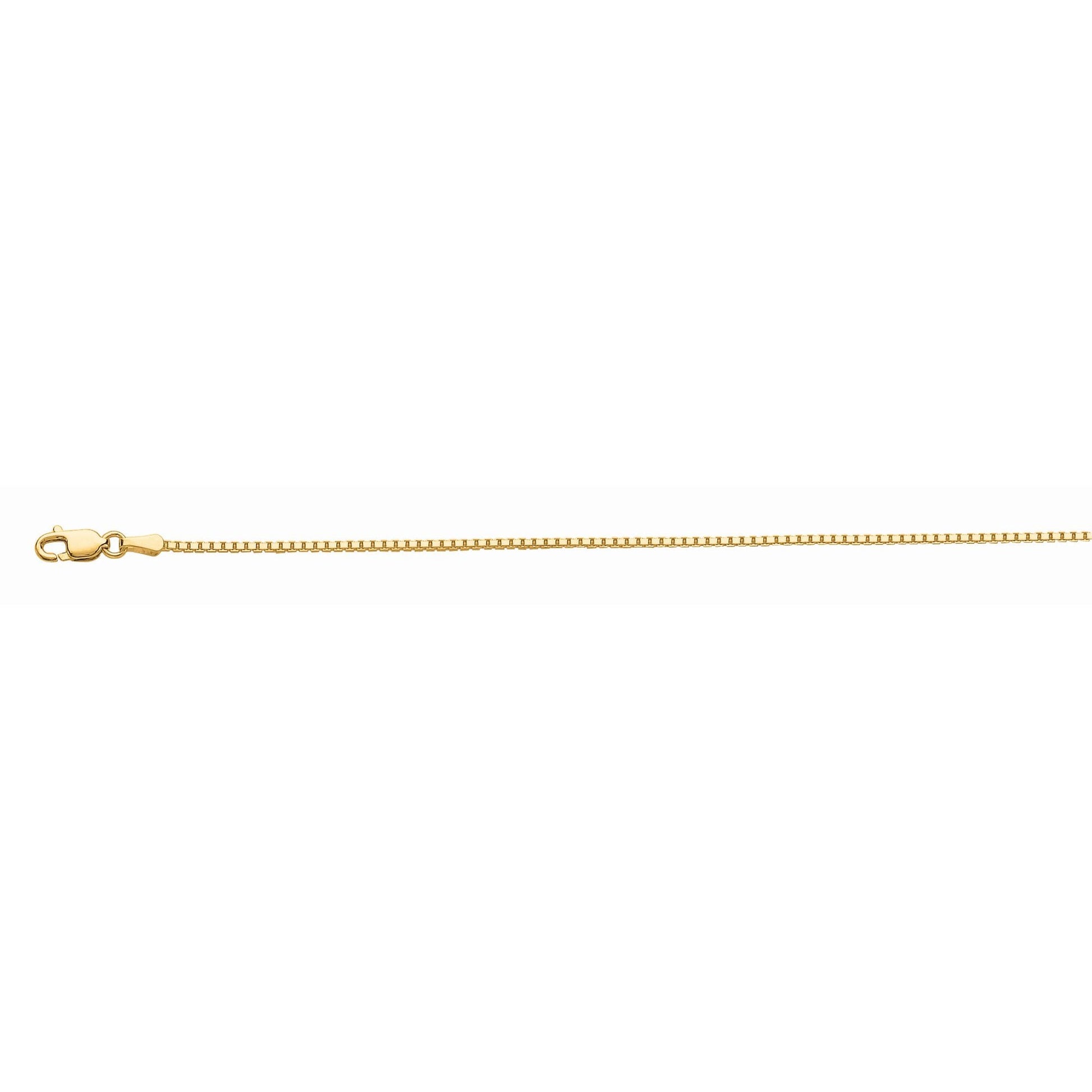 Royal Chain 10K Gold 1.2mm Octagonal Box Chain 068OCB