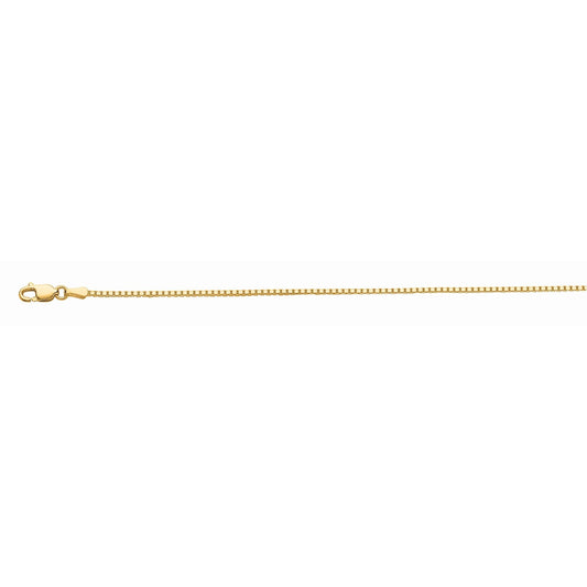 Royal Chain 10K Gold 1.2mm Octagonal Box Chain 068OCB