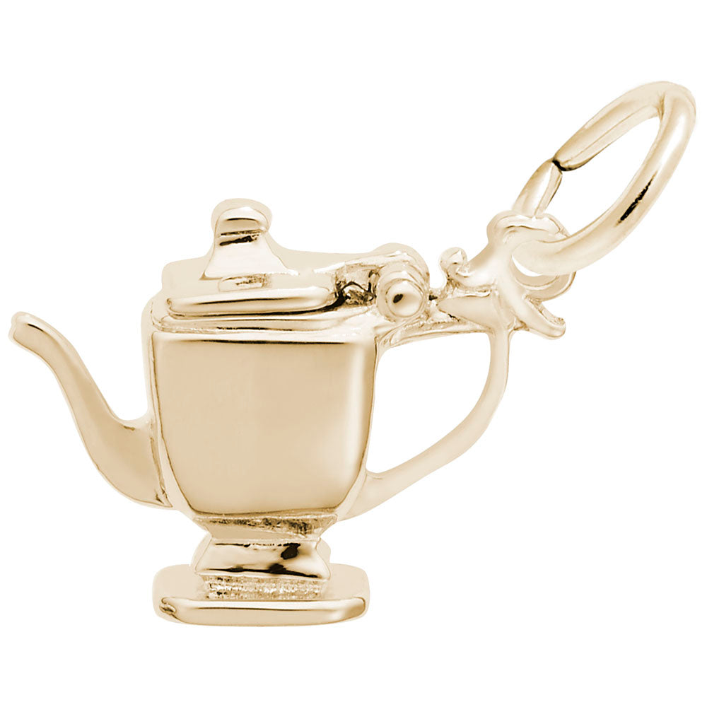 Elegant Teapot Charm for Bracelets - Perfect Gift for Tea Lovers 0691