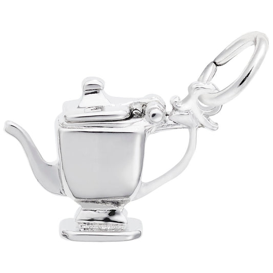 Elegant Teapot Charm for Bracelets - Perfect Gift for Tea Lovers 0691