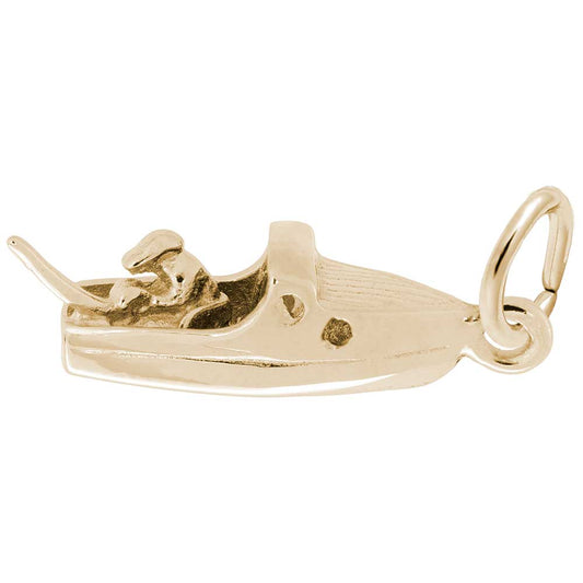 New Boat Charm for Nautical Jewelry - Perfect Gift for Sailors 0698