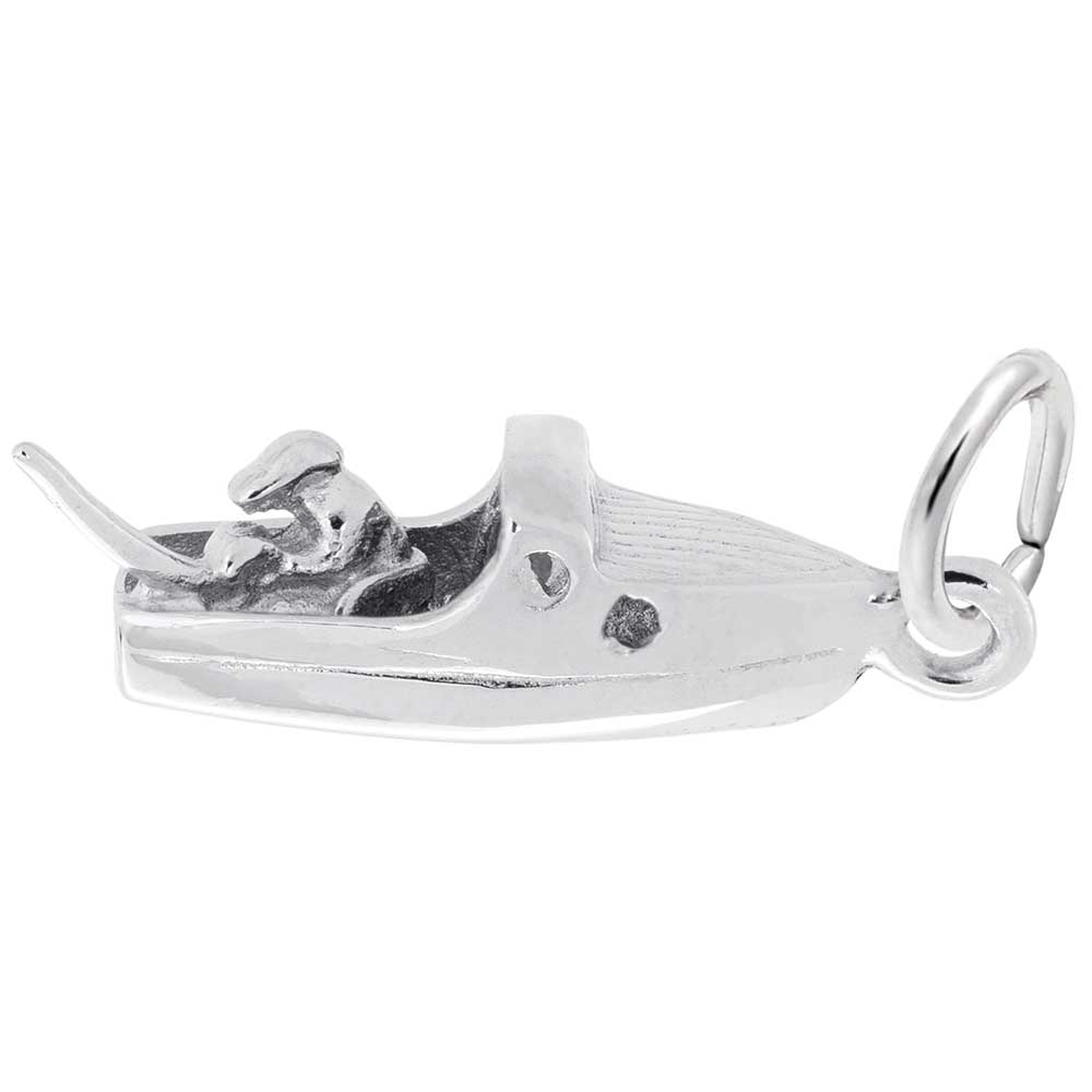 New Boat Charm for Nautical Jewelry - Perfect Gift for Sailors 0698