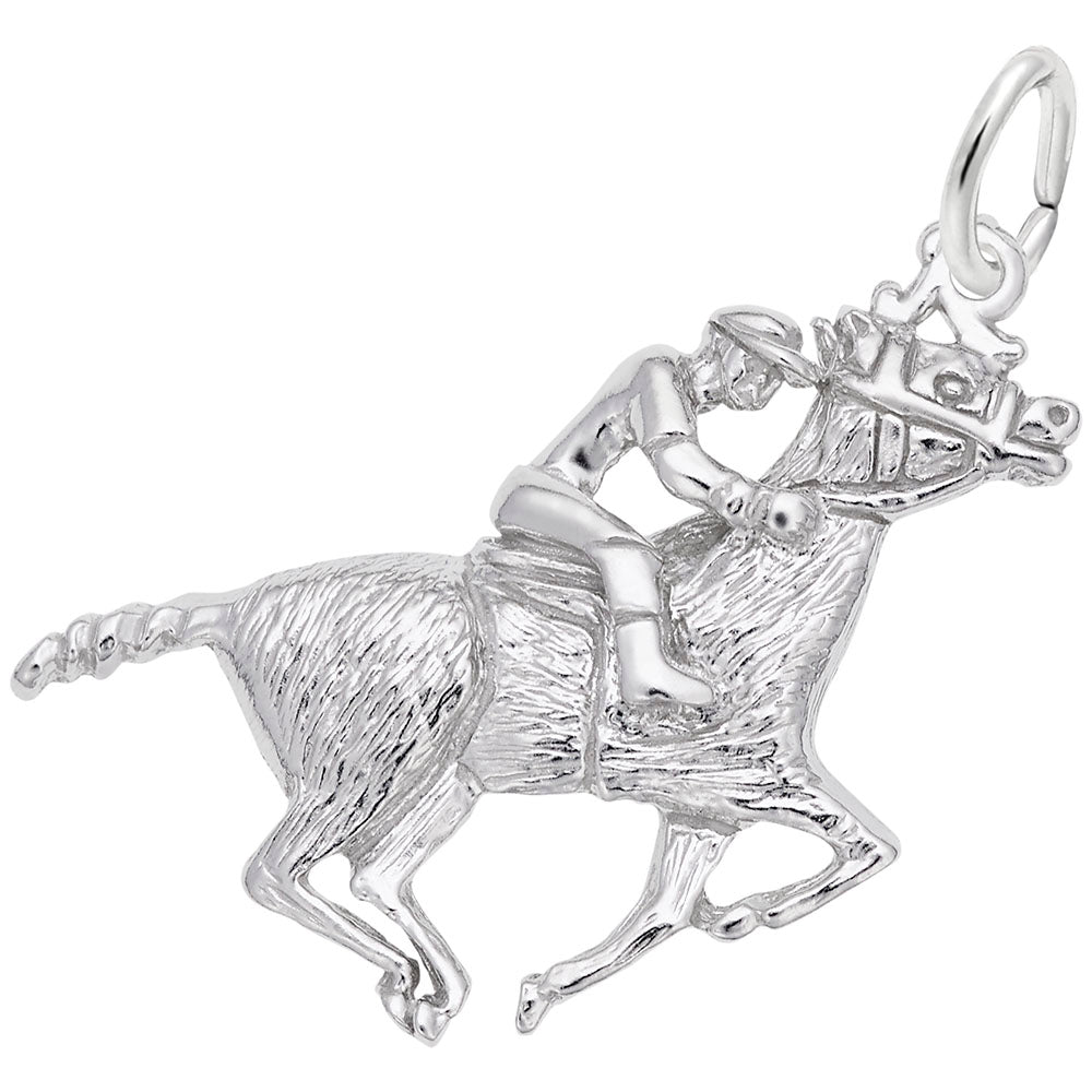 Good Luck Horse Jockey Charm for Gamers - Unique Gambling Gift 0713