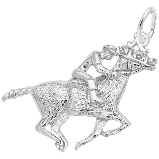 Good Luck Horse Jockey Charm for Gamers - Unique Gambling Gift 0713