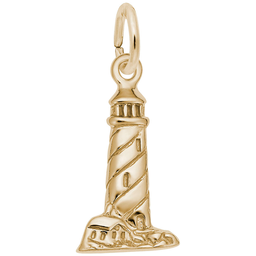 Coastal Lighthouse Charm - Nautical Jewelry for Ocean Lovers 0716