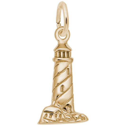 Coastal Lighthouse Charm - Nautical Jewelry for Ocean Lovers 0716