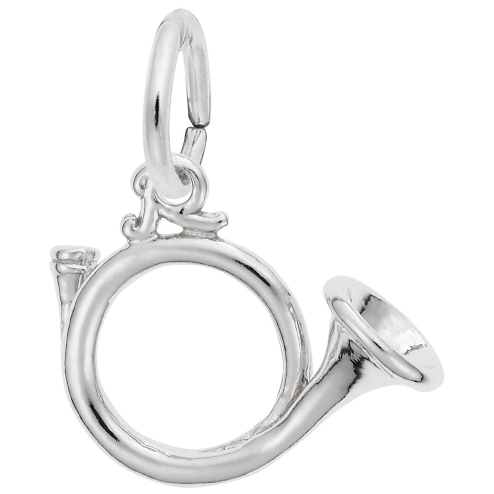 Hunting Horn Charm - Musical Jewelry for Nature Lovers 0717