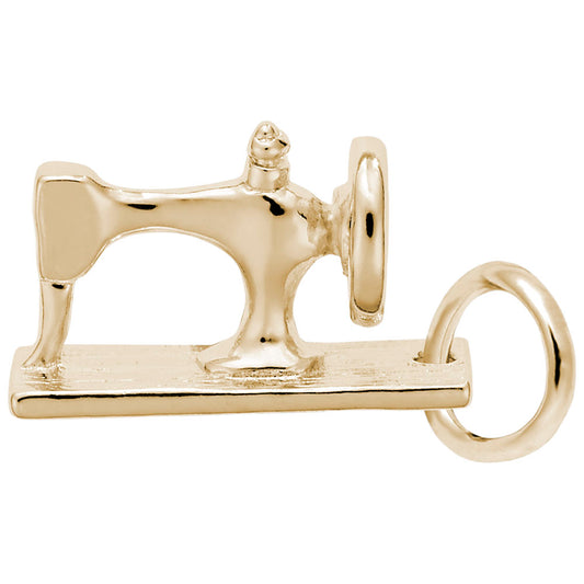 Small Sewing Machine Charm - Perfect for Crafting Enthusiasts 0731