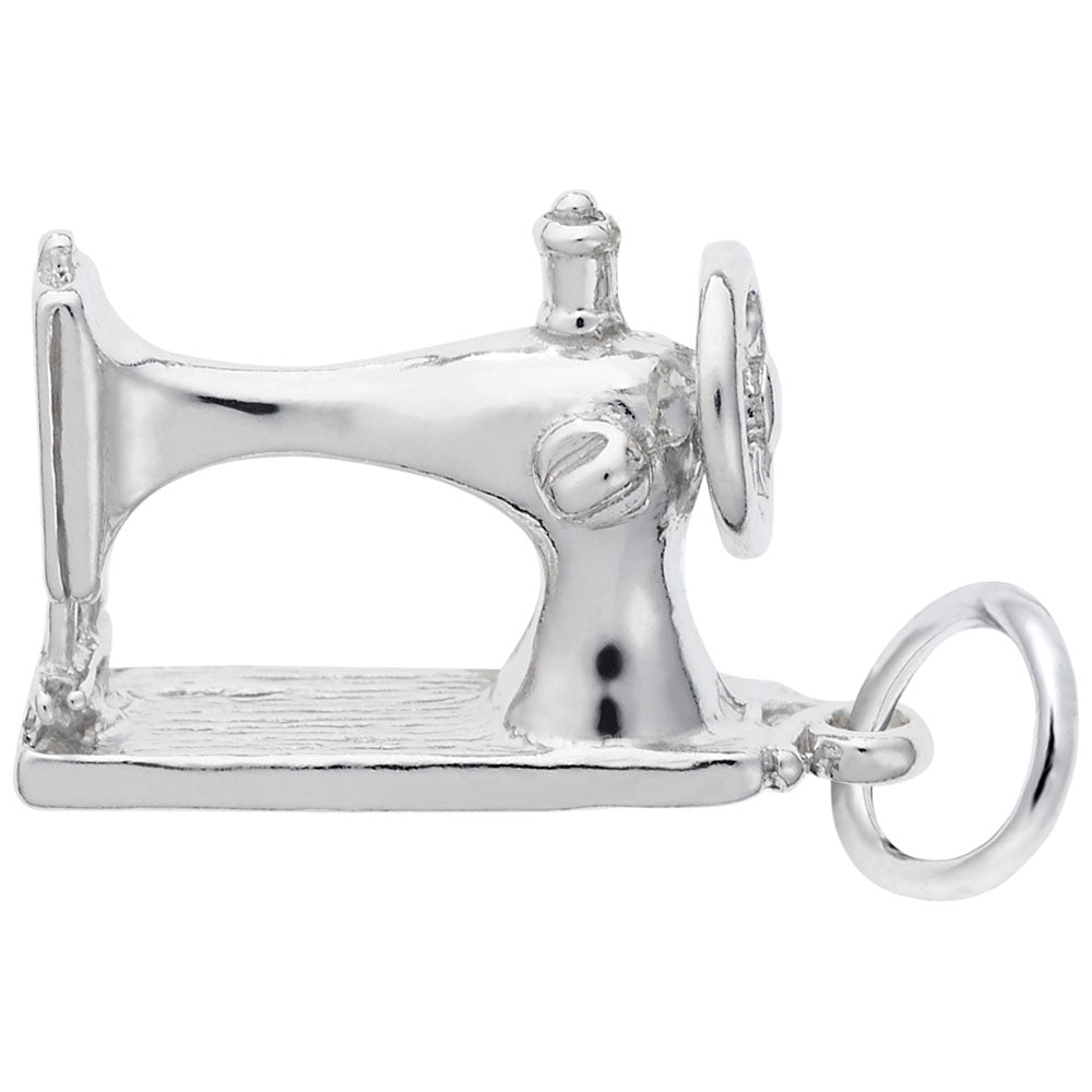 Charming Sewing Machine Pendant - Perfect for Craft Enthusiasts 0732