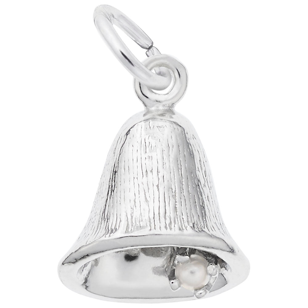 Petite Bell Charm for Weddings - Elegant Keepsake Jewelry 0752