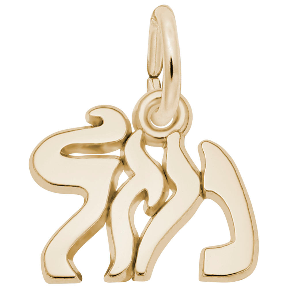 Faith-Inspired Mazel Charm for Meaningful Jewelry Collections 0768