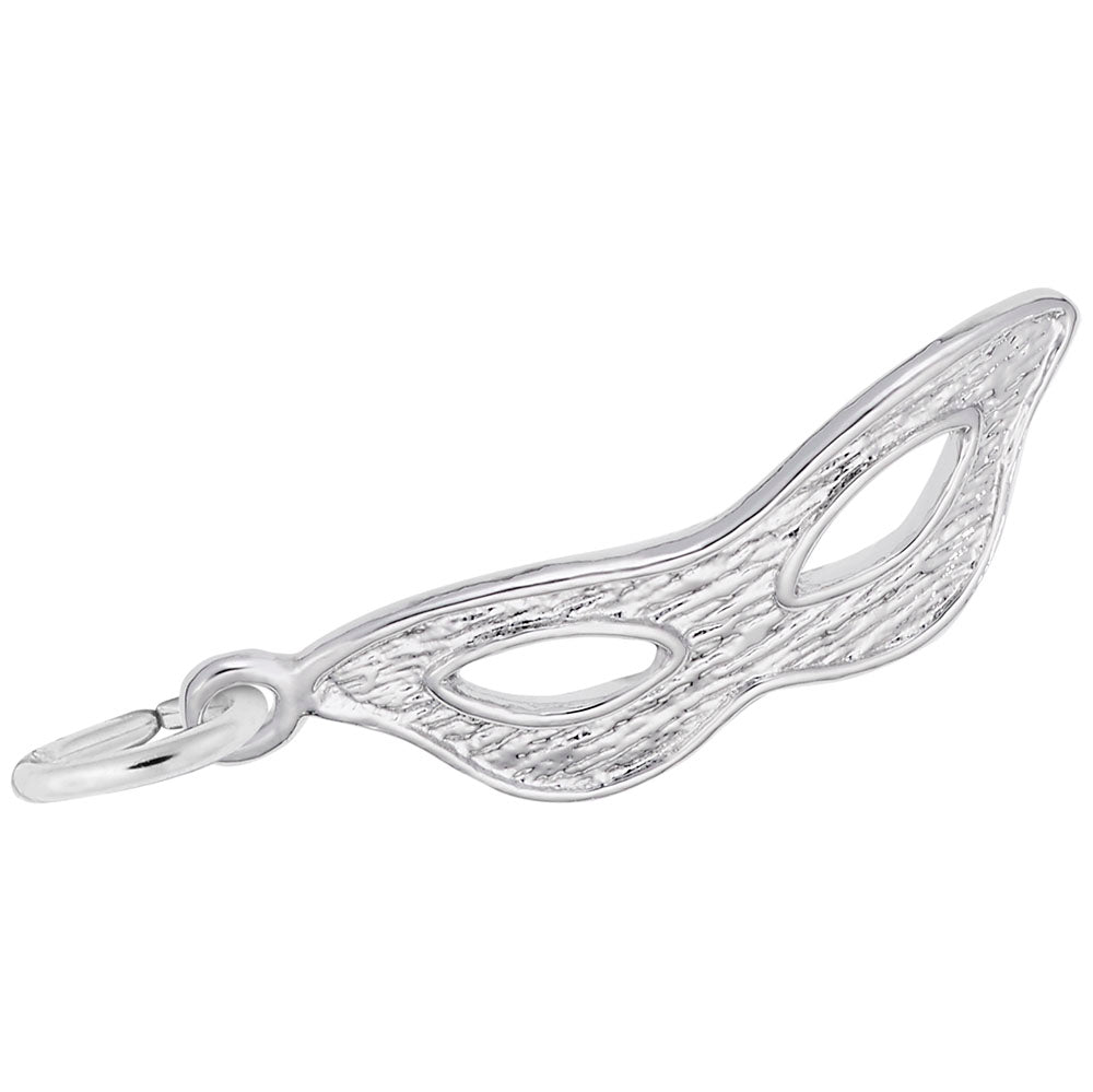 Elegant Masquerade Mask Charm for Theatre & Music Lovers 0782