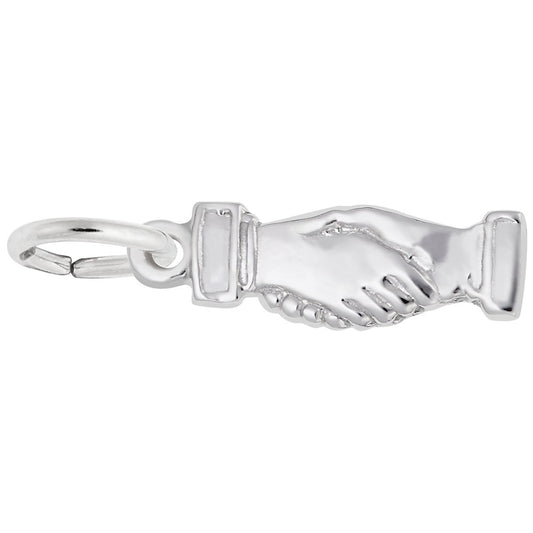 Friendship Handshake Charm - Symbol of Connection & Unity 0784