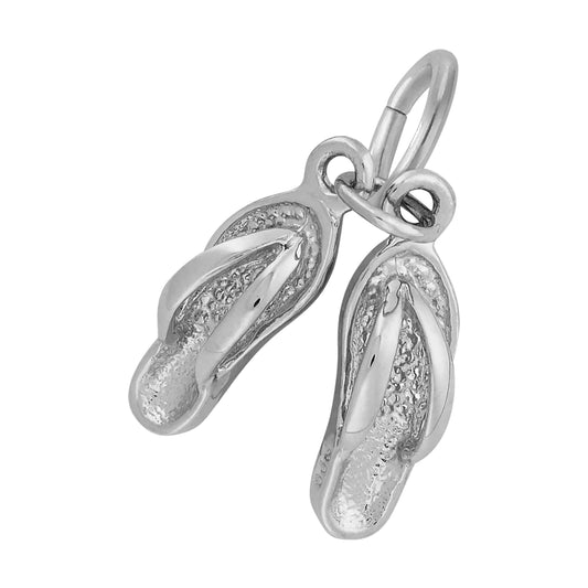 Pair of Flip Flops Accent Charm