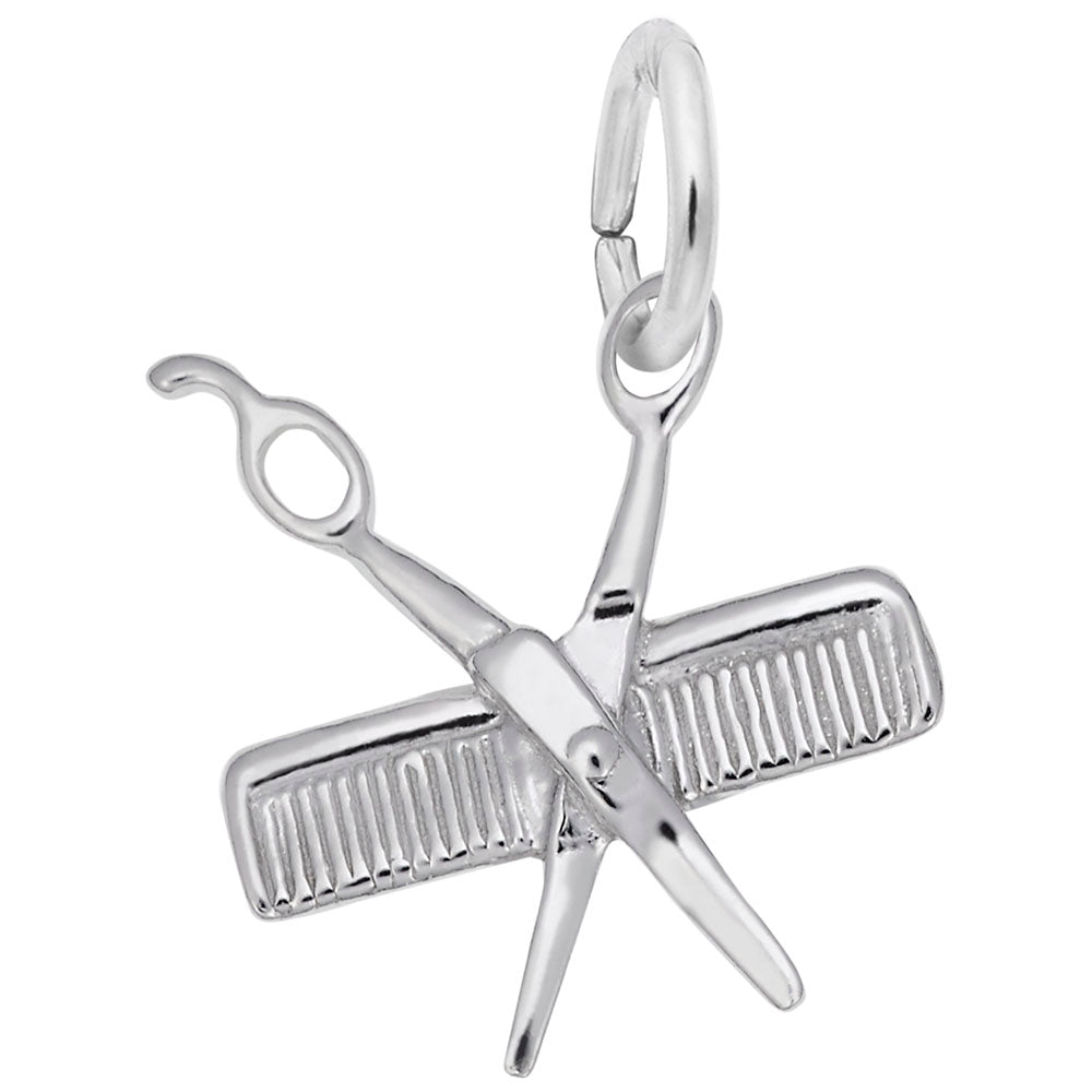 Petite Cosmetology Charm: Scissors & Comb for Beauty Lovers 0799