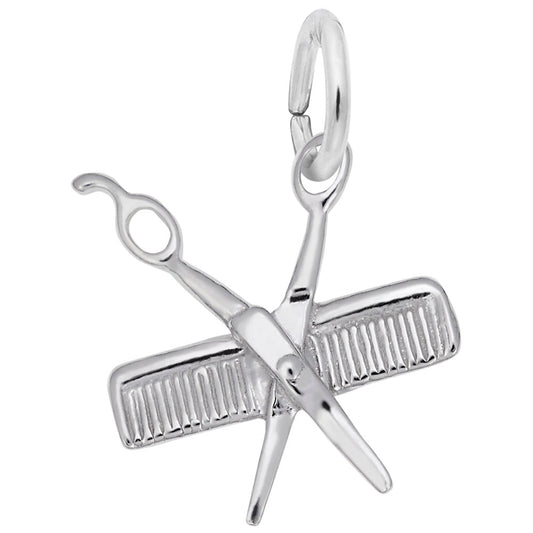 Petite Cosmetology Charm: Scissors & Comb for Beauty Lovers 0799