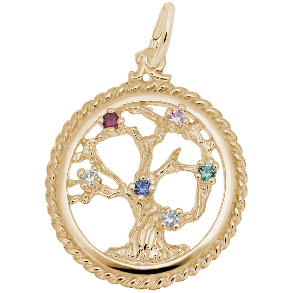 Tree of Life Family Charm - Symbol of Love & Connection 0808