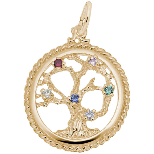 Tree of Life Family Charm - Symbol of Love & Connection 0808