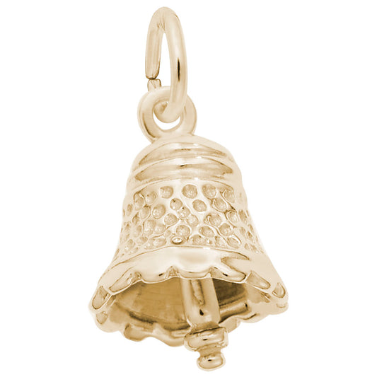 Small Speckled Bell Charm for Wedding & Special Occasions 0829