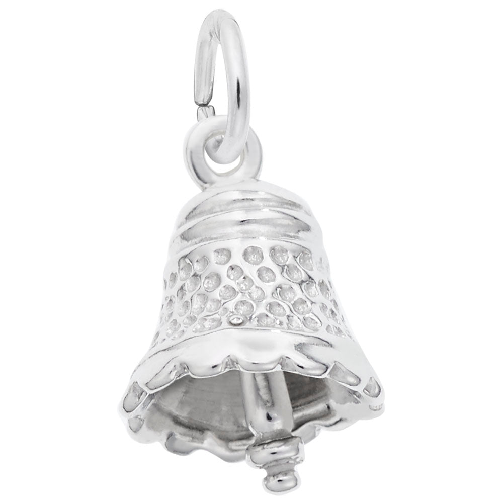Small Speckled Bell Charm for Wedding & Special Occasions 0829