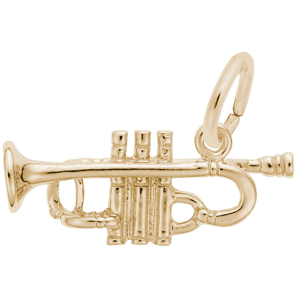 Elegant Trumpet Charm for Music Lovers - Perfect Gift Idea 0837