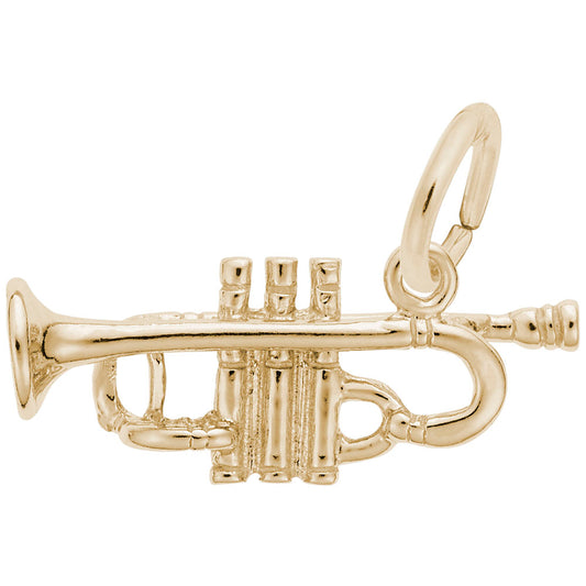 Elegant Trumpet Charm for Music Lovers - Perfect Gift Idea 0837