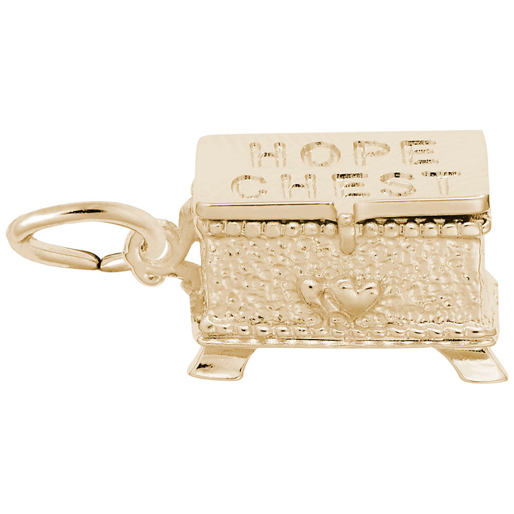Hope Chest Charm for Weddings - Elegant Keepsake Jewelry Gift 0863