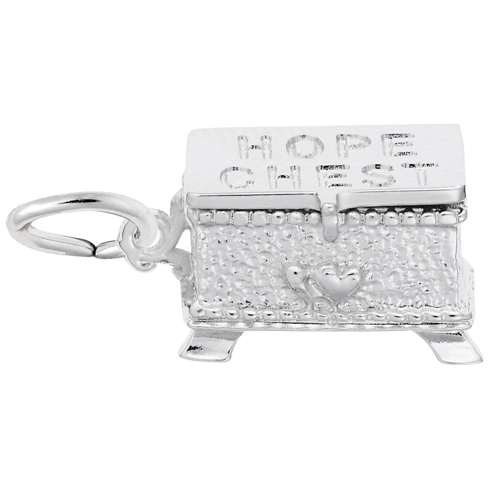 Hope Chest Charm for Weddings - Elegant Keepsake Jewelry Gift 0863