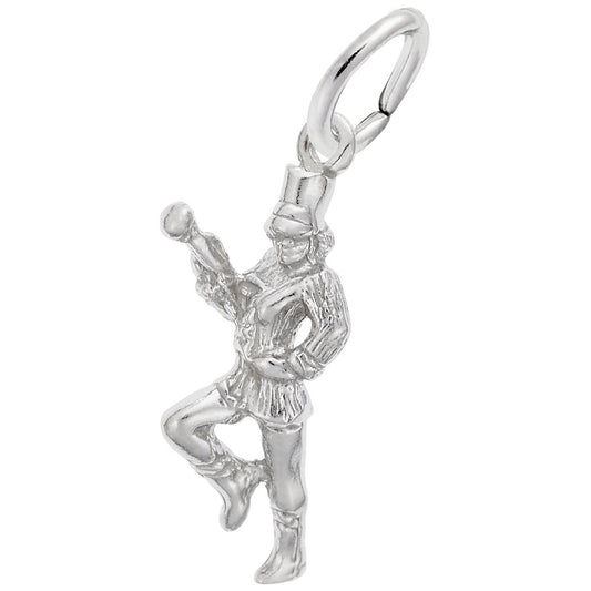 Majorette Dance Charm - Elegant Jewelry for Dance Enthusiasts 0932