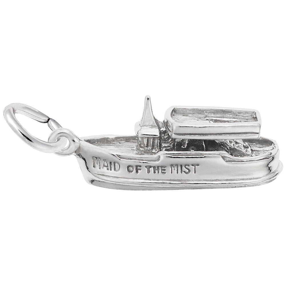 Maid of the Mist Charm - Nautical Boat Jewelry for Adventure Lovers 1005
