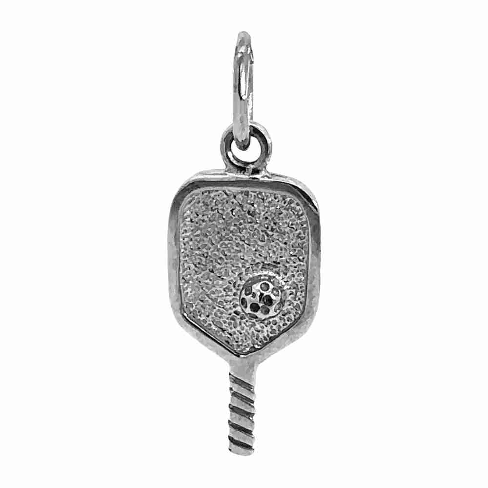 Custom Pickleball Paddle Charm - Unique Sports Jewelry Gift 1006