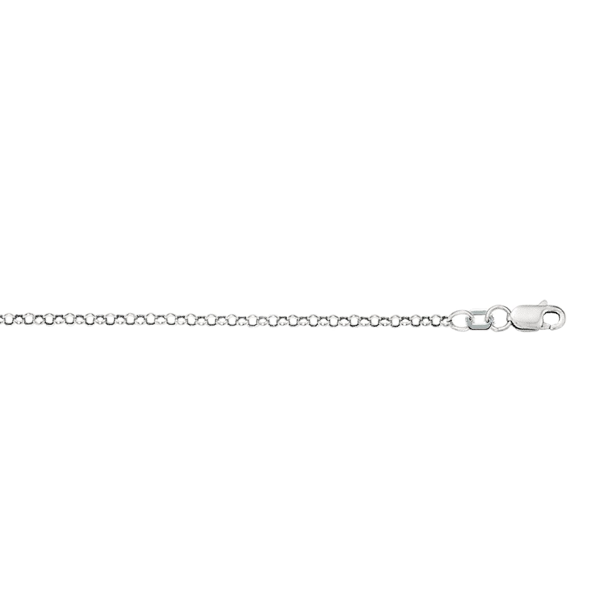 Royal Chain 10K Gold 2.4mm Lite Rolo Chain 100R