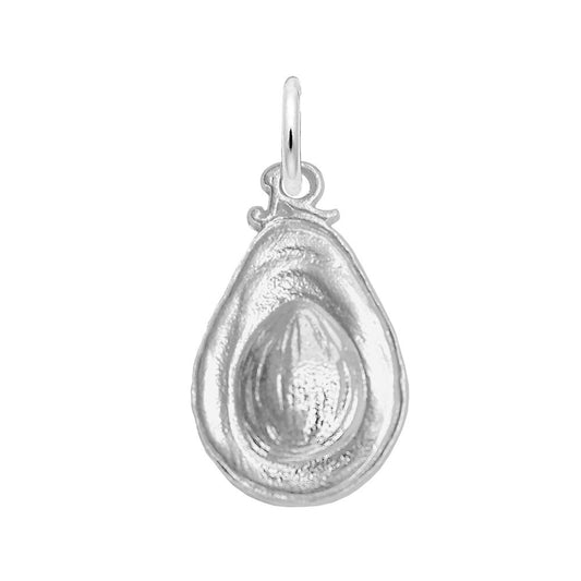 Avocado Charm - LG 14K White Gold