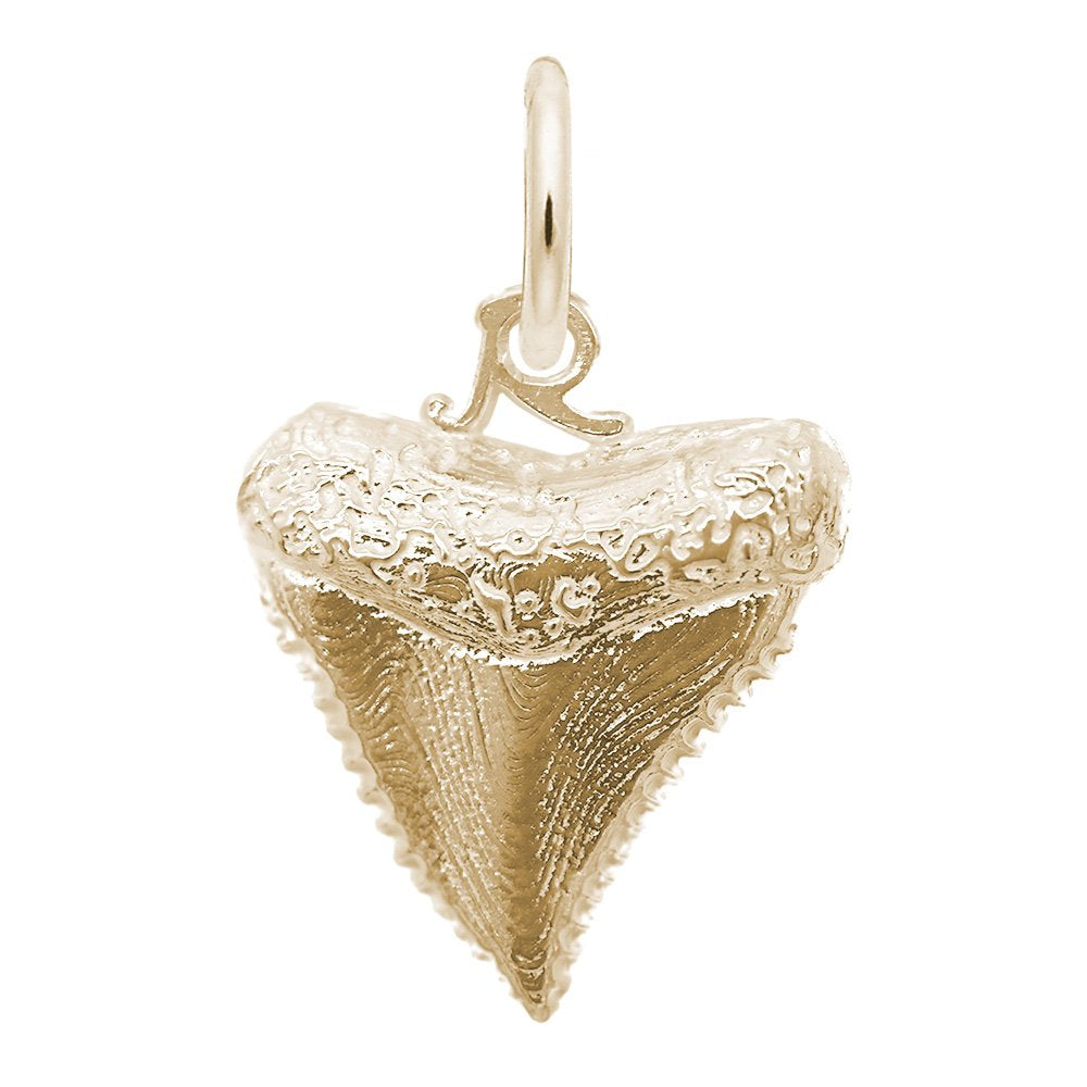 Shark Tooth Charm - Nautical Sea Life Jewelry for Ocean Lovers 1025