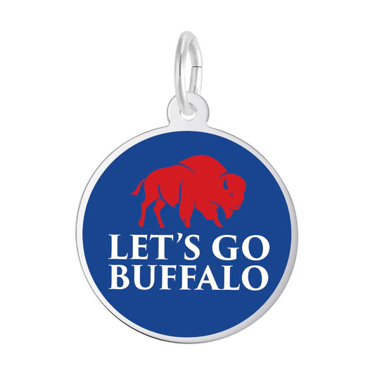 Let's Go Buffalo Red & Blue Disc