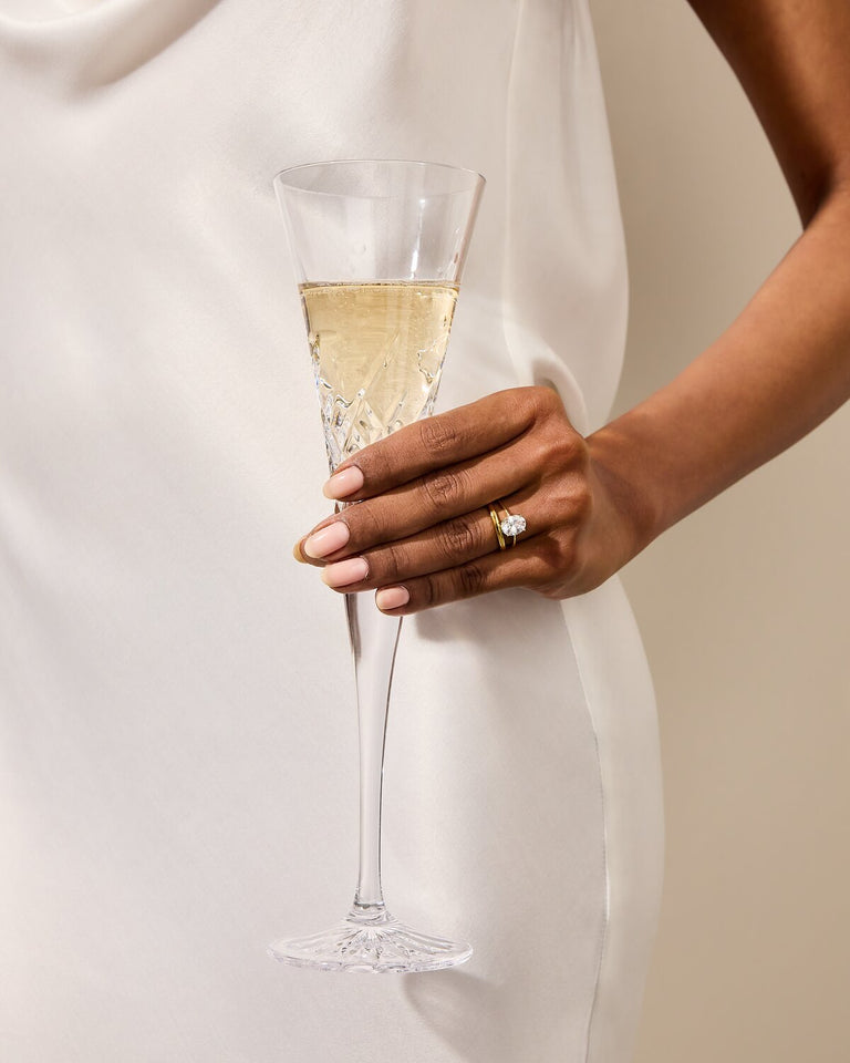 Wishes Happy Celebrations Toasting Flute, 4.5oz, Set of 2 1058175