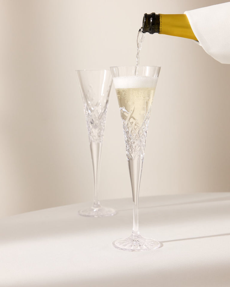 Wishes Happy Celebrations Toasting Flute, 4.5oz, Set of 2 1058175