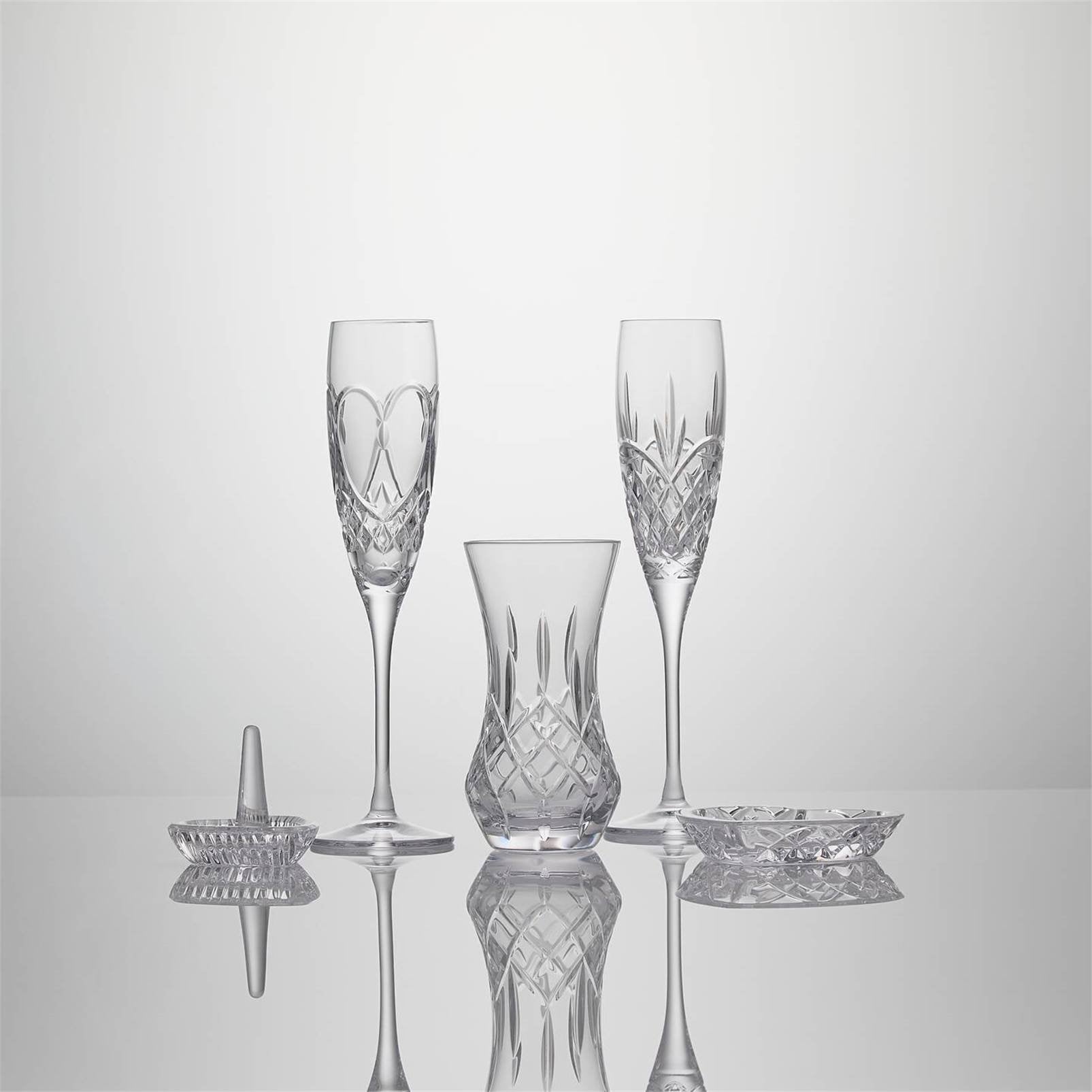 Water Ford Lismore Bon Bon Vase 6in 1058331